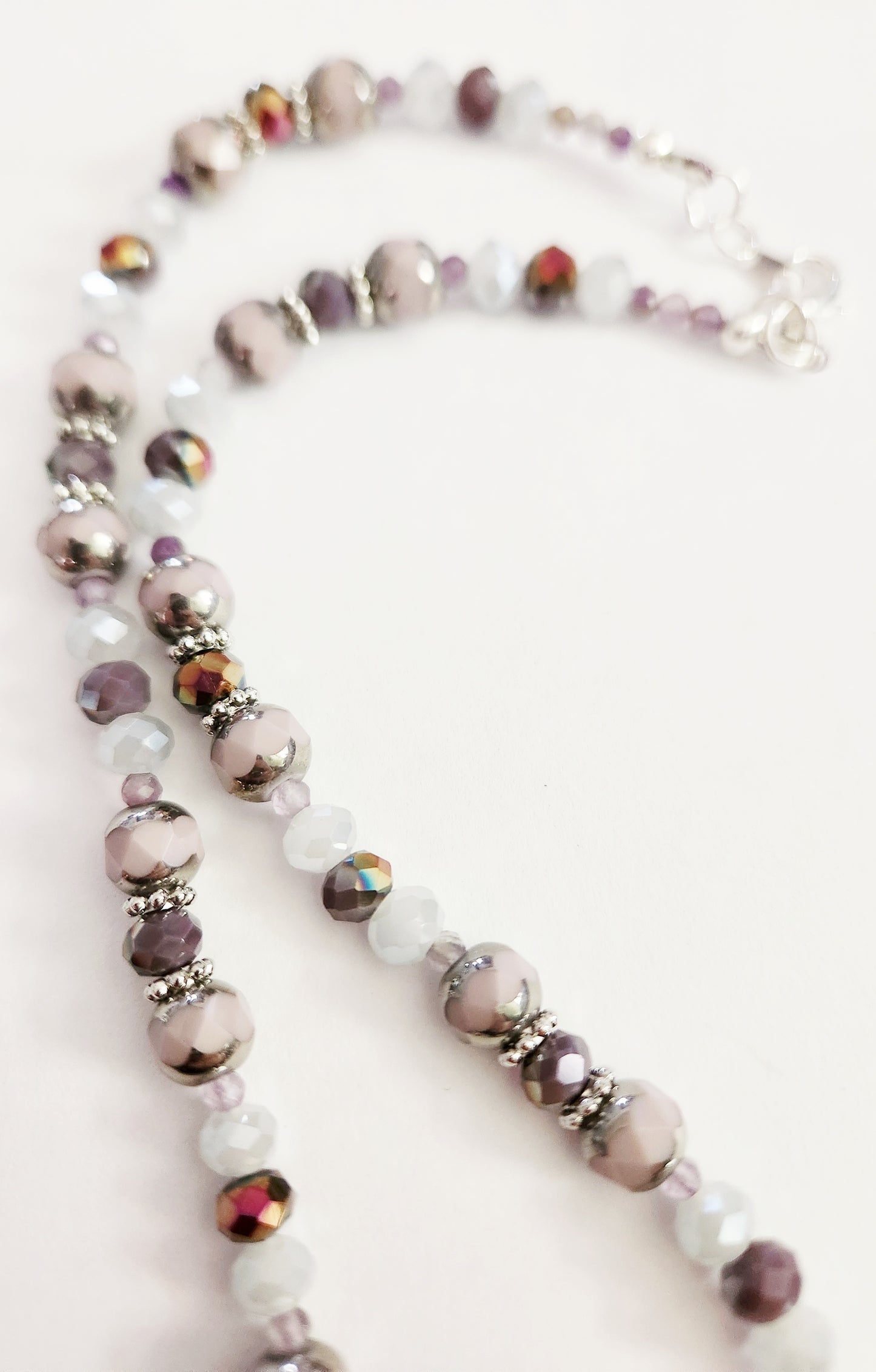 Crescent moon necklace, Celestial Jewelry, Druzy Quartz necklace, Sister Gift, Best Friend Gifts