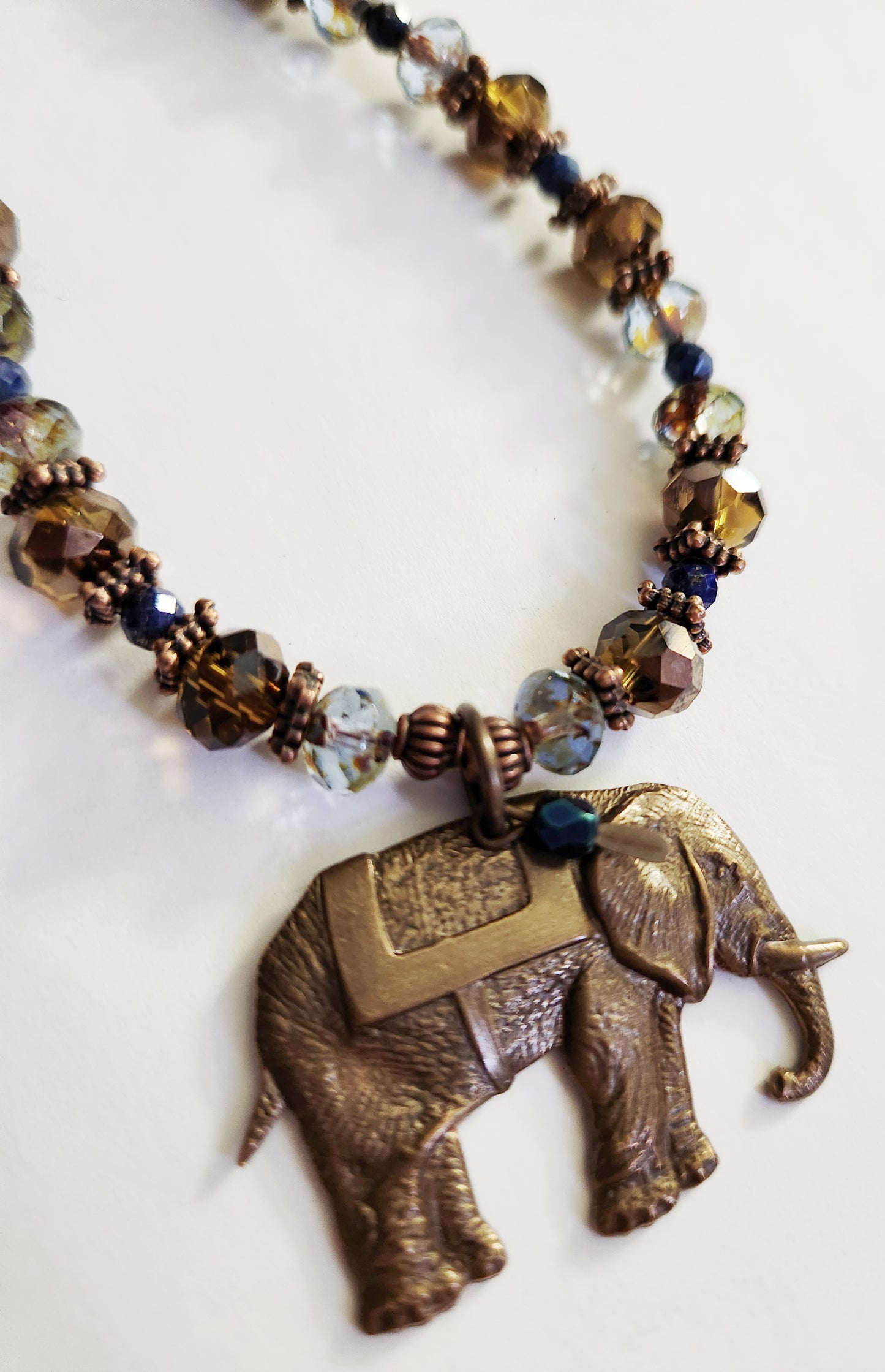 Elephant Necklace, Beaded Necklace, Statement Necklace, Best Selling Items, Birthday Gift