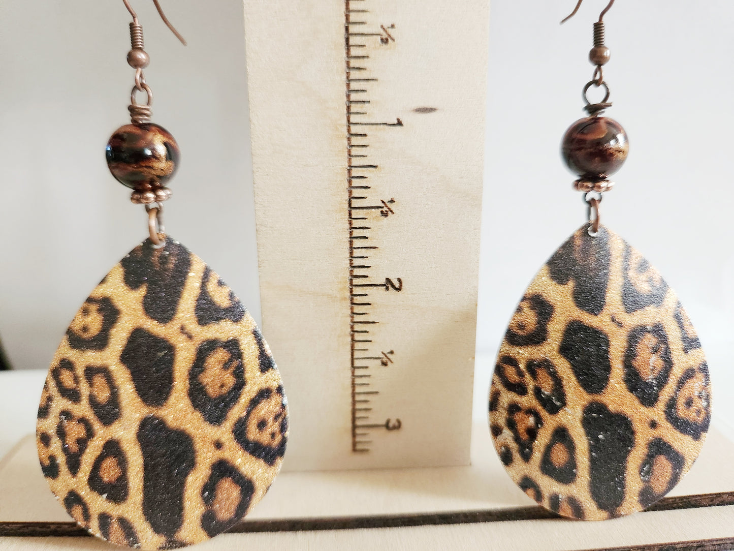 Leopard Earrings, Trendy Earrings, Gift for Best Friend, Sister Gift, Dangle earrings, gifts under 20