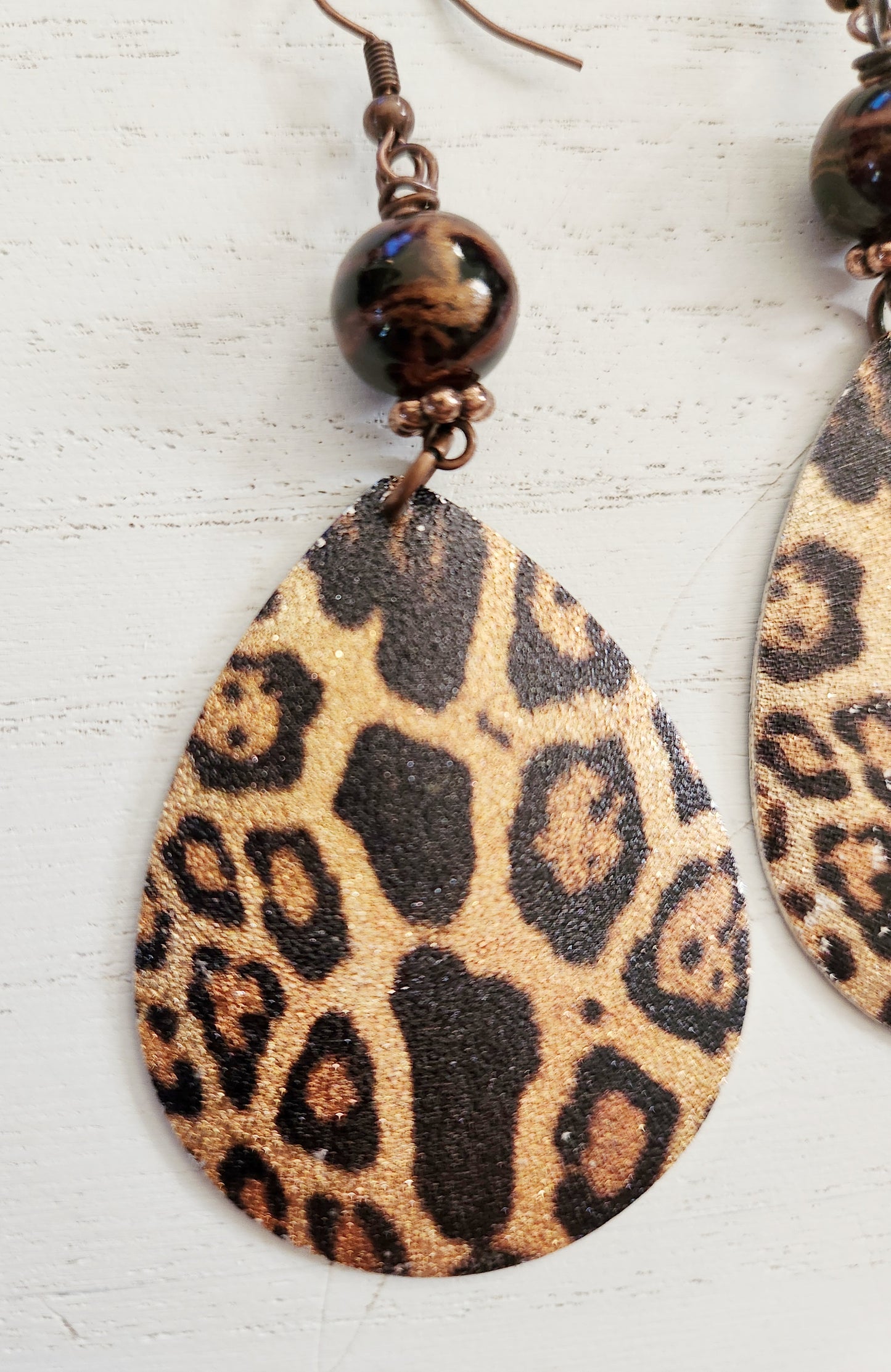 Leopard Earrings, Trendy Earrings, Gift for Best Friend, Sister Gift, Dangle earrings, gifts under 20