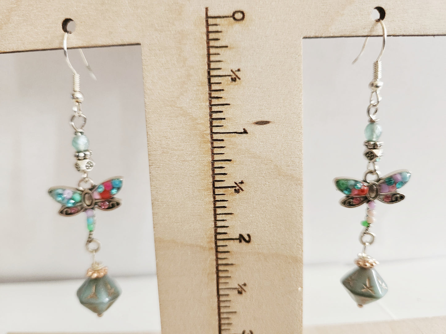 Dragonfly Earrings, Dragonfly Jewelry, Colorful Jewelry, Gifts for Her, Best Selling Items