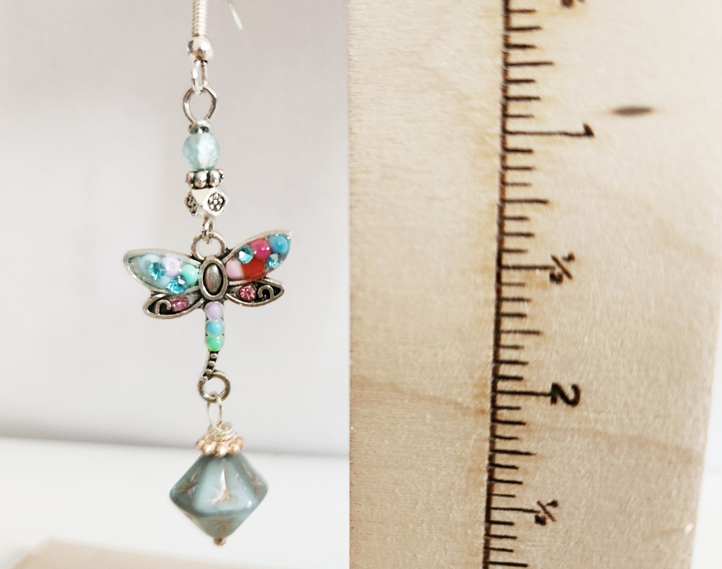 Dragonfly Earrings, Dragonfly Jewelry, Colorful Jewelry, Gifts for Her, Best Selling Items