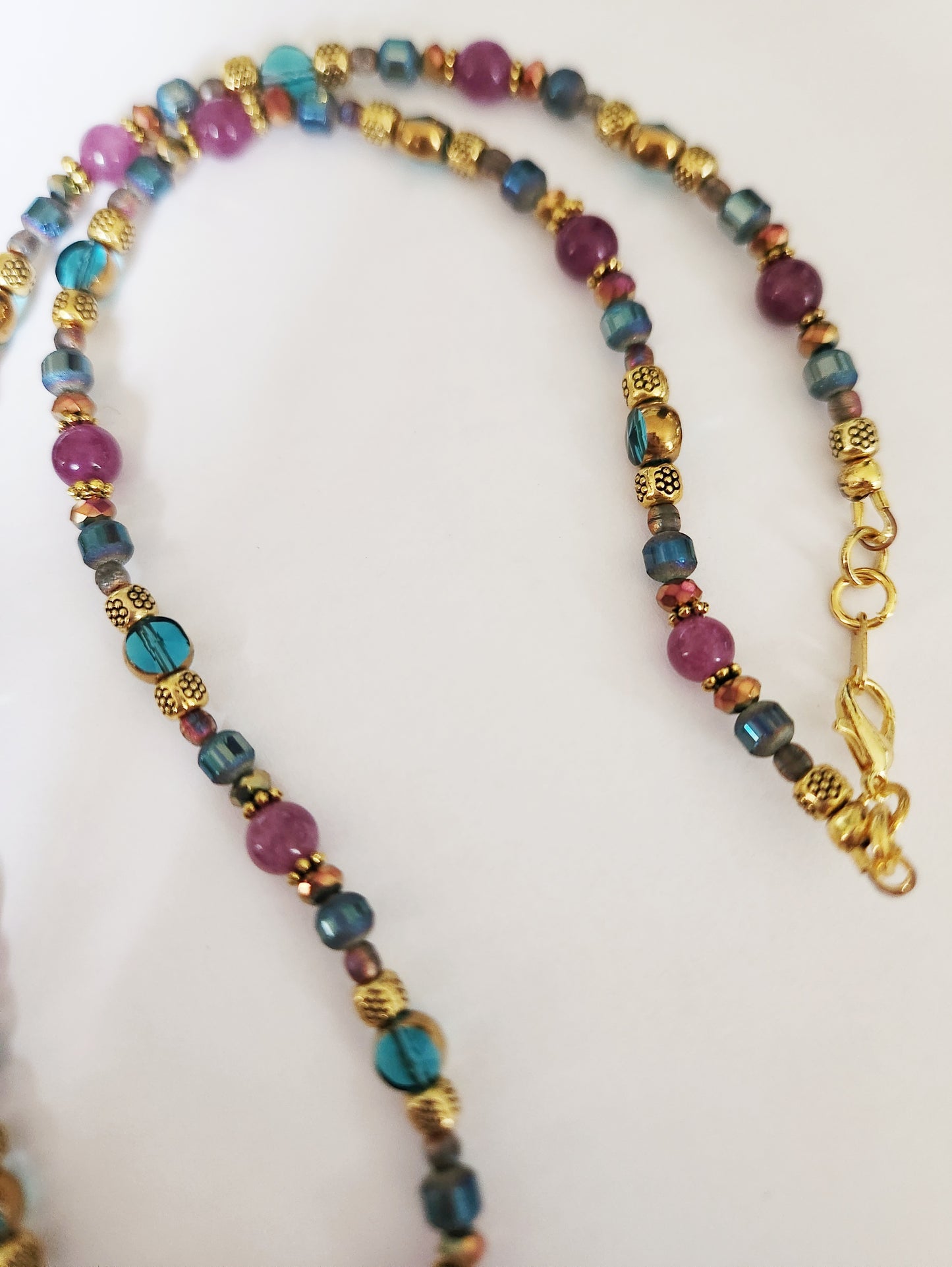 Skeleton necklace, rainbow necklace, rainbow jewelry, Halloween necklace, gold jewelry, statement necklaces for women, birthday gift for best friend, Falloween, Summerween, skeleton jewelry