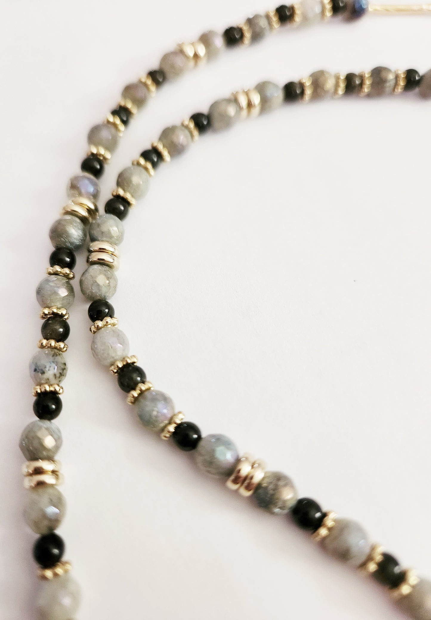 Labradorite gemstone necklace